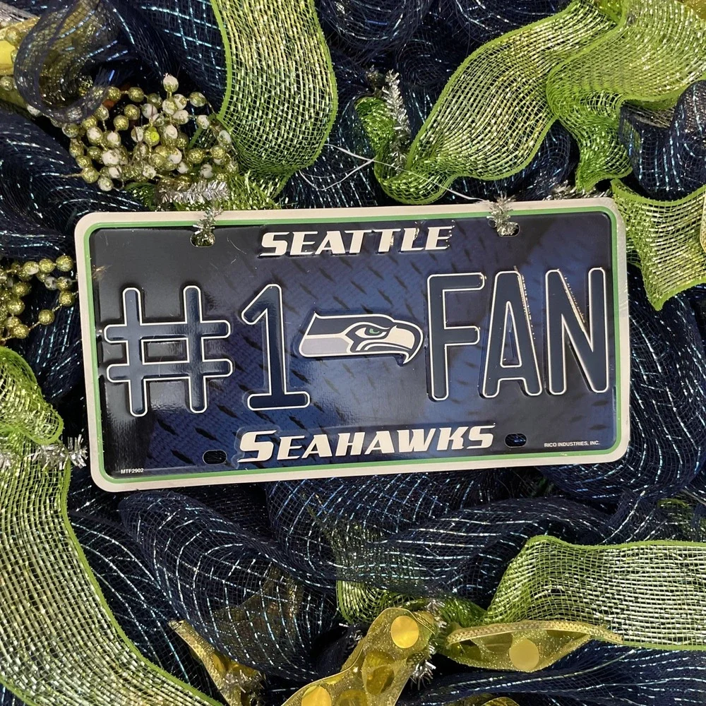 NFL‎ Seattle Seahawks Handmade Wreath